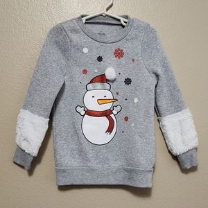 Snowman Sweater Kids (size 5, unisex)